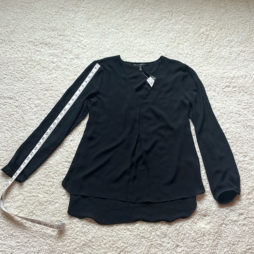 WHBM Sheer Blouse